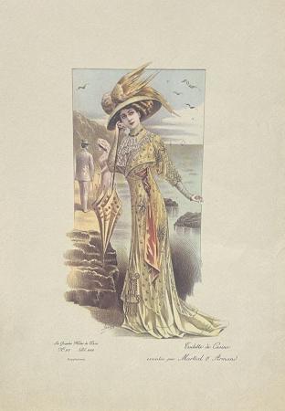 Quadro di  Anonimo Toilette de Casino - stampa carta 